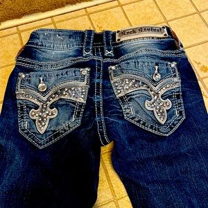 Rock Revival Jeans, Size 23, Worn Once.